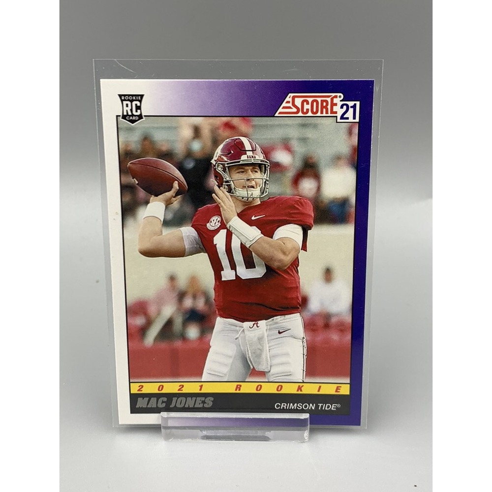 2021 SCORE MAC JONES 1991 RETRO RC ROOKIE #TB9 NEW‎ ENGLAND PATRIOTS